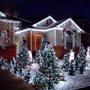 Waterproof Solar String Lights for Outdoor Decor - 16.4ft to 105ft, 8 Lighting Modes, LED Fairy Tree Lights for Garden, Yard, Patio & Christmas, Christmas Decor